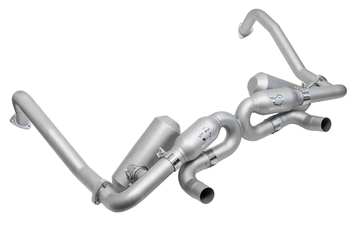 ルアー・フライ porsche type301 Porsche 718 GT4 / Spyder / GTS 4.0L SOUL Race Exhaust System